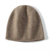 100% Pure Cashmere Beanie  Ski Cap Lightweight Beanie for Women